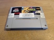 Thumbnail of ebay&reg; auction 157799915198 | The Incredible Hulk Super Nintendo Snes PAL