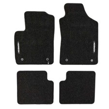 Frogum Fußmattensatz Autoteppich Textil für Fiat 500 312_ 1.2 1.4 312 1.0 Mild