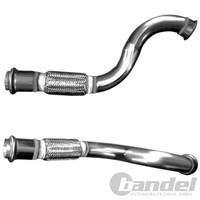 Abgasrohr Auspuffrohr Hosenrohr Zwischenrohr Flexrohr FüR Citroen C4 1.2 130+131