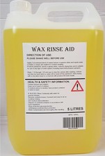 2x 5L CAR VALETING WAX RINSE ULTRA. 5L POLYMER WAX ADDITIVE SPRAY ON
