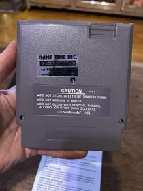 NARC (nintendo NES 1990) With Sleeve And Instruction Sheet Authentic TESTED