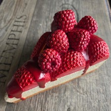 Erdbeerkuchen Attrappe Fake Lebensmittelattrappe Spardose Deko Trinkgeldkasse