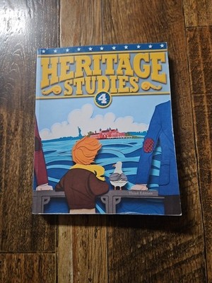 BJU Press Heritage Studies 4 (3rd Edition) Student Textbook 4th Grade Homeschool