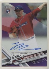 2017 Topps Chrome Rookie Purple Refractor 66/250 Sean Newcomb #RA-SN Auto 0c2
