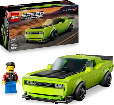 LEGO Speed Champions Dodge Challenger SRT Hellcat Sportwagen - Spielzeugauto mit