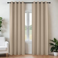 Joydeco Blackout Curtains 108 Inch Length 2 Panels Set, Thermal Insulated Long C