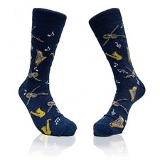 Musical Orchestra Socks from the Sock Panda Adult Large, Shoe Sizes 8-12 