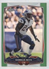 2014 Topps Chrome Green Refractor Darrelle Revis #15 HOF 11ur