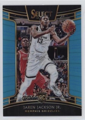 2018 Select Concourse Light Blue Prizm 27/299 Jaren Jackson Jr #35 Rookie RC v9t