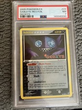 2005 POKEMON EX DEOXYS #23 SABLEYE-REVERSE FOIL PSA 7 on eBay