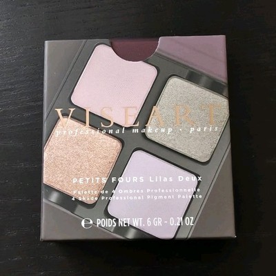 Viseart Petits Fours Lilas Deux Eyeshadow Palette Pressed Powder 4 Shades 6g