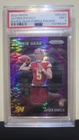 2024 Prizm Jayden Daniels Rookie Gear Patch Purple Pulsar RC PSA 9 Commanders QB