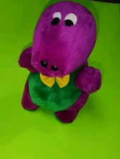 Vintage 1992 Barney The Purple Dinosaur Original 13" Plush Lyons Group Stuffed