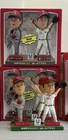 2014 MLB Cincinnati Reds Homer Bailey "No-Hitters" Dual Bobblehead New -Set of 2
