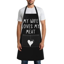 Father's Day Gifts Boyfriend Husband Apron for Men Kitchen Funny Aprons 11