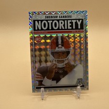 2025 Panini Mosaic - Notoriety Shedeur Sanders #13 Mosaic Prizm (RC)