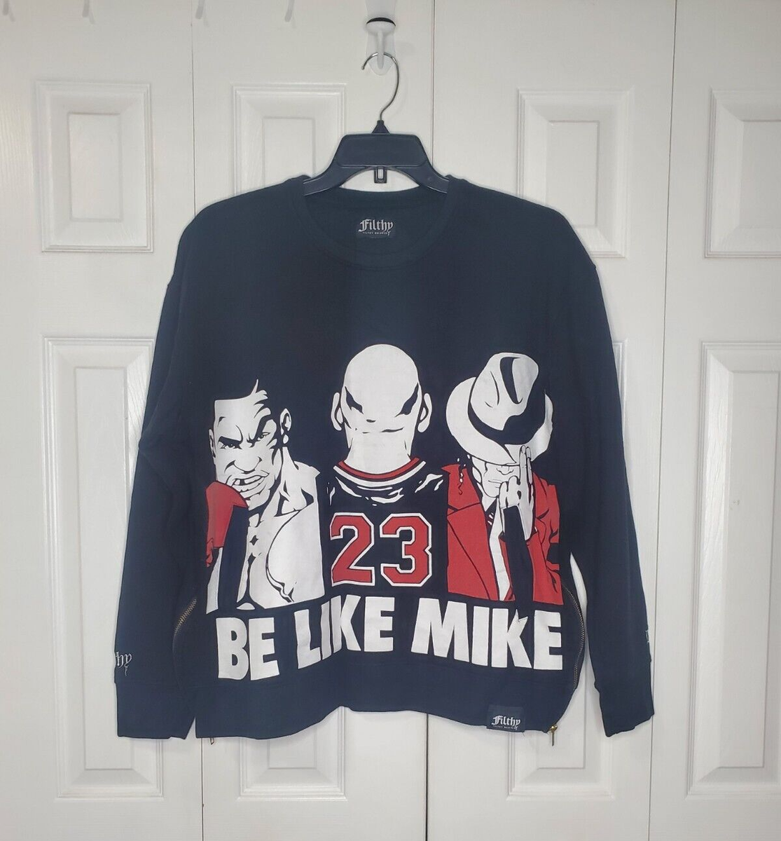 BE LIKE MIKE Be Like Mike Sweatshirt Michael Jordan Tyson Jackson Pockets