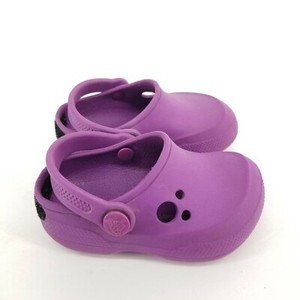 purple crocs size 7