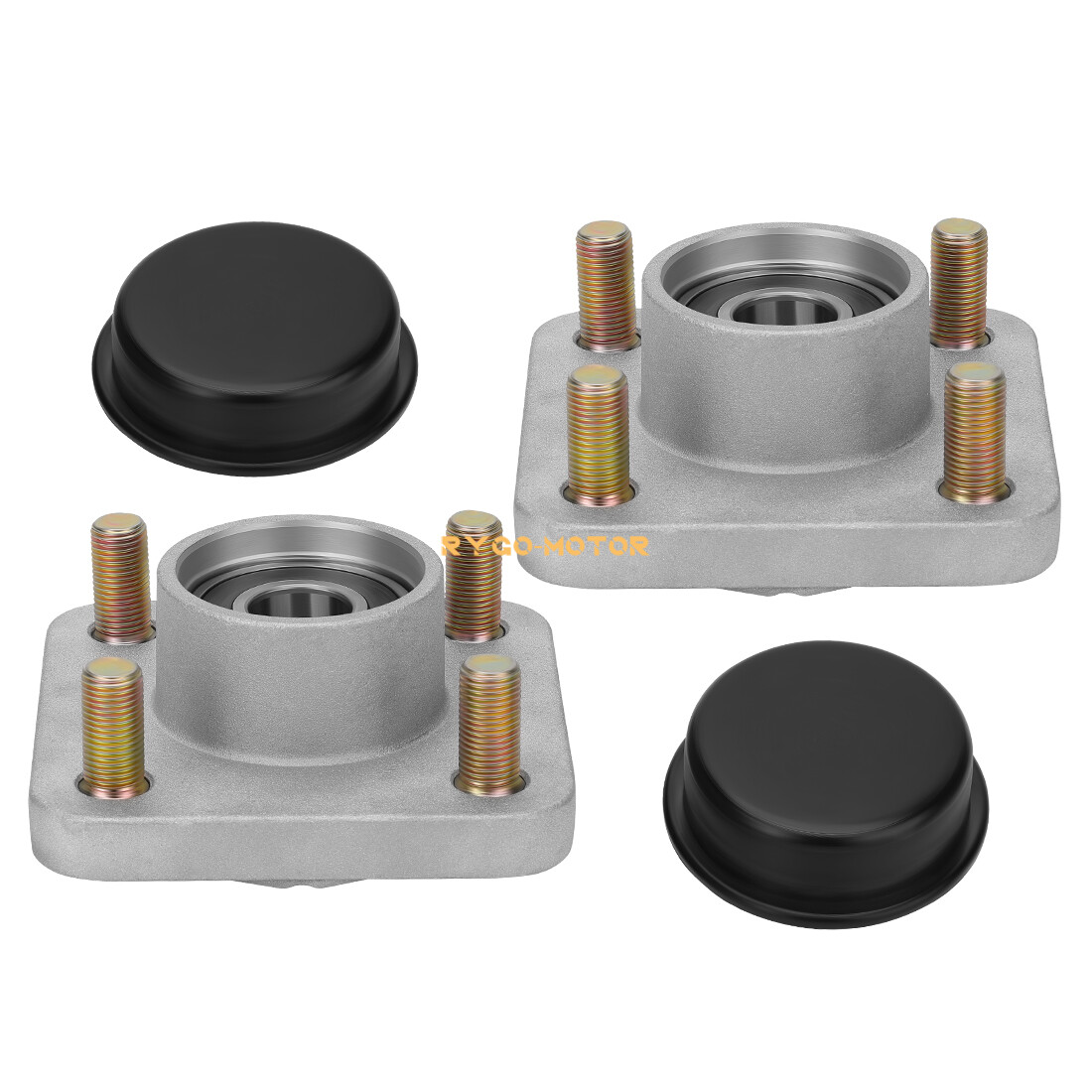 2 Golf Cart Front Wheel Hub For Yamaha G8 G9 G14 G16 G19 G22 G27 JG5-WF511-10-00