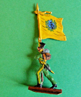 Figurines étain Waterloo - Rgt De Nassau - 38 Pièces - 30mm - Peintes