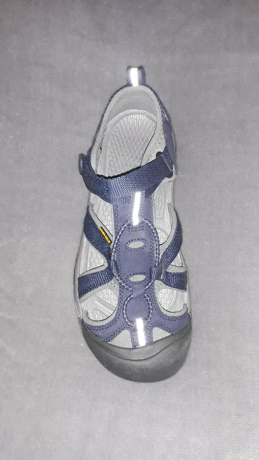 Sandali sportivi Keen (donna taglia 5) blu e nero gancio e passante lavabili impermeabili