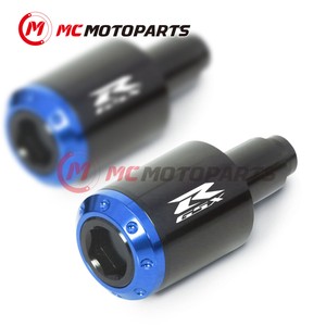 ATOM Blue CNC Bar End Weights For Suzuki GSX-R 600 1992-2000