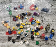 Lot Random Lego Minifigure Accessories Body Parts Pieces Some Non Brand Marvel