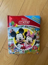 Disney Junior Mickey: Little First Look and Find by PI Kids (2016, Children's...