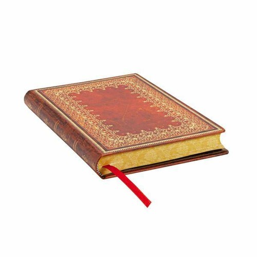 New Paperblanks Journal Midi Lined 7x5" Special Edition FOILED Old Leather Red - 第 4/5 張圖片