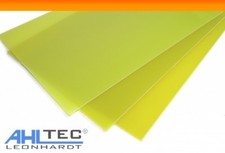 GFK Platten 0,5 - 4,0 mm / G10 FR4 gelb Glasfaser kleine Maße