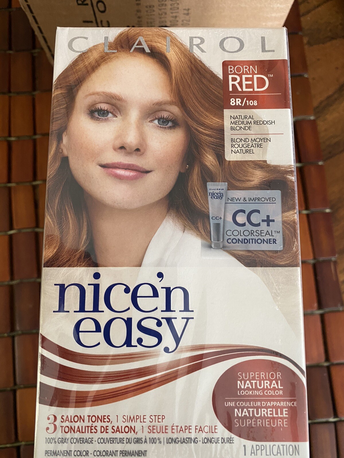 8r 108 Natural Medium Reddish Blonde