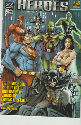 DC COMICS JUSTICE LEAGUE HEROES FALLING STAR #1 1ST PRINT VF