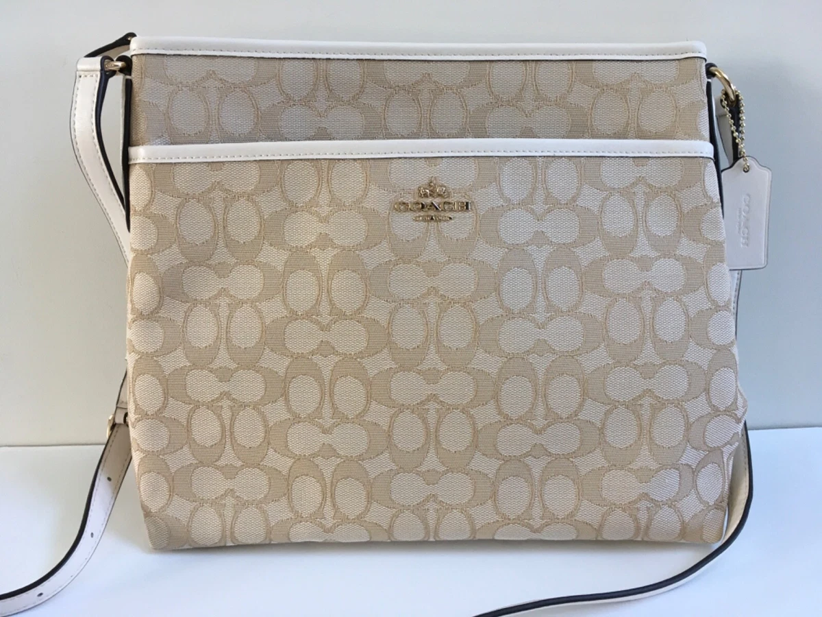 Coach zip hotsell file crossbody