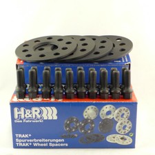 H&R Spurverbreiterung 6/6mm schwarz für W221 S-Klasse W140