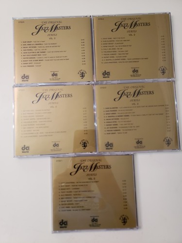 Jazz Masters 10-CD Lot – Vol 2 & 3 Box Sets – Legendary Jazz Collections - Foto 5 di 11