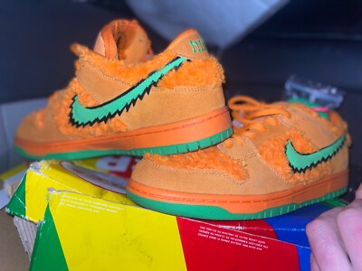 Size 12 - Nike SB Dunk Low x Grateful Dead Orange Bear 2020