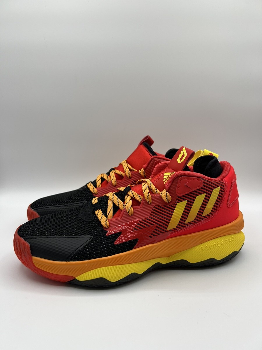 adidas Super Dame 8 Basketball Shoes Red 7 Kids