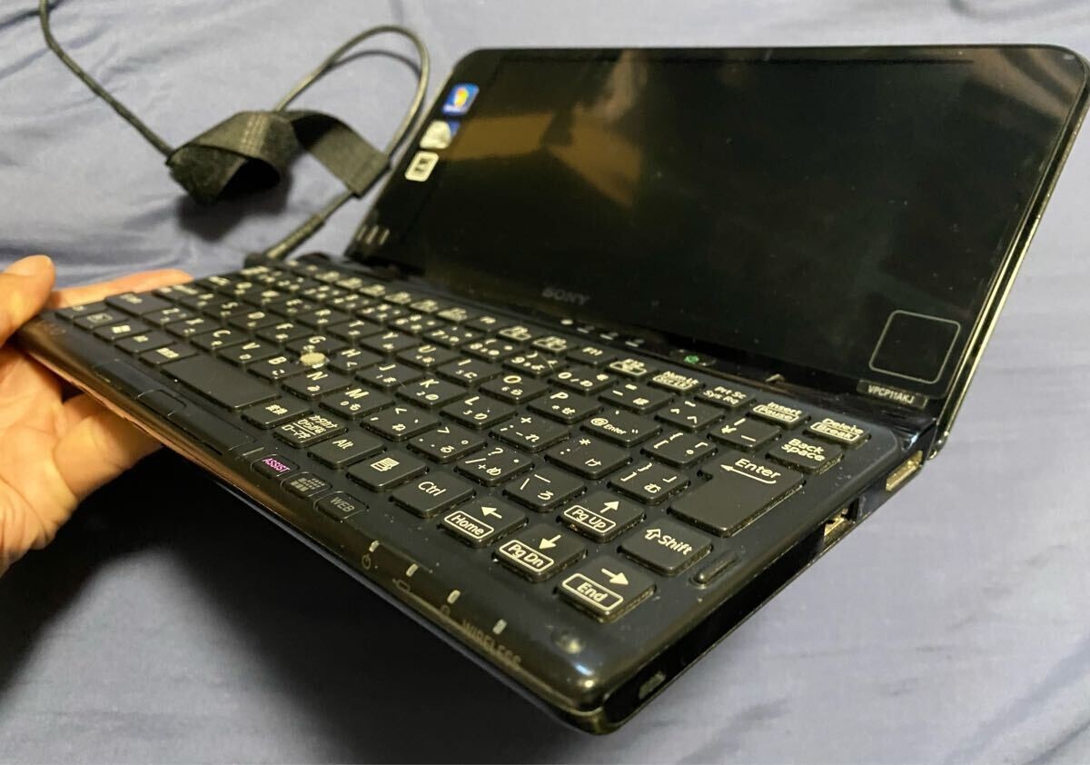 SONY VAIO VPCP11AKJ Z550 SSD128GB 黒 Sony Vaio Personal Computer P Series VPCP11AKJ Z550 US15X