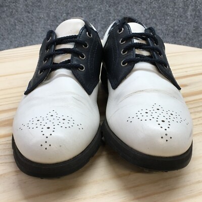 FootJoy Shoes Mens 7 N Saddle Oxford Golf Comfort 98321