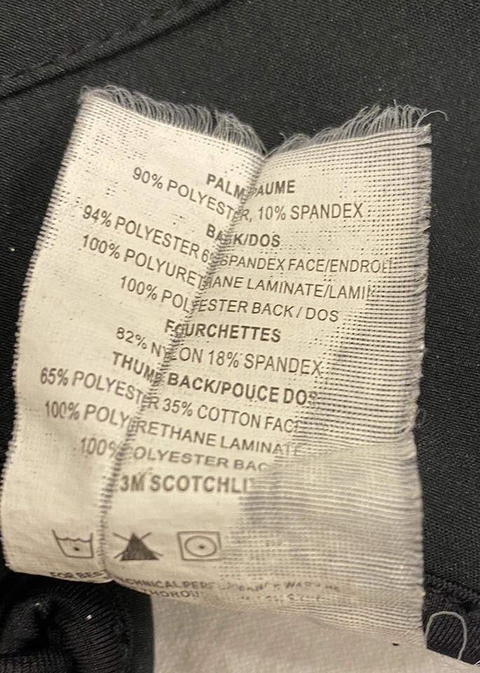 Guantes de ciclismo SUGOI grandes negros grises Foto 4 de 4