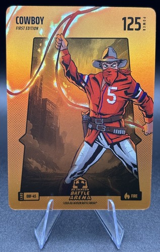2024 Bo Jackson Battle Arena COWBOY "Corey Seager" Orange Battlefoil Fire SP