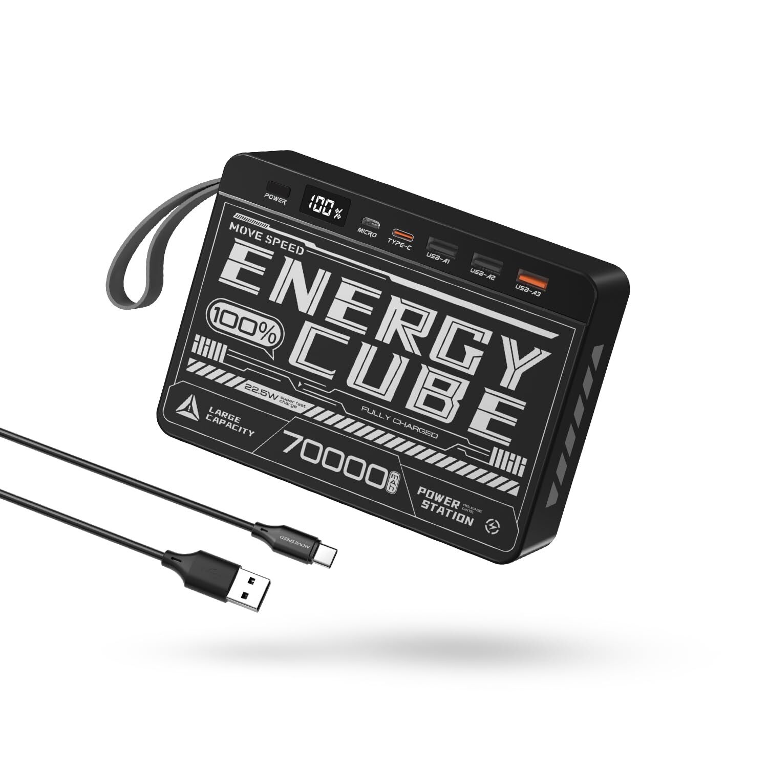 2025 Upgrade 70000mAh Power Bank High Capacity, 22.5W Max PD 3.0 Fast Chargin...