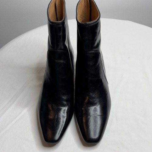 Madewell Womens $198 The Dimes Kitten Heeled Boot Black Size 6 NN026 #520 - Picture 6 of 14