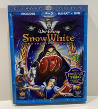 Snow White and the Seven Dwarfs Blu-ray/DVD, 2009, 3-Disc Set