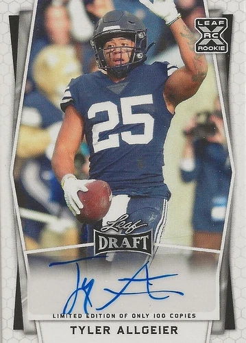 2022 Leaf Exotic Tyler Allgeier #BA-TA1