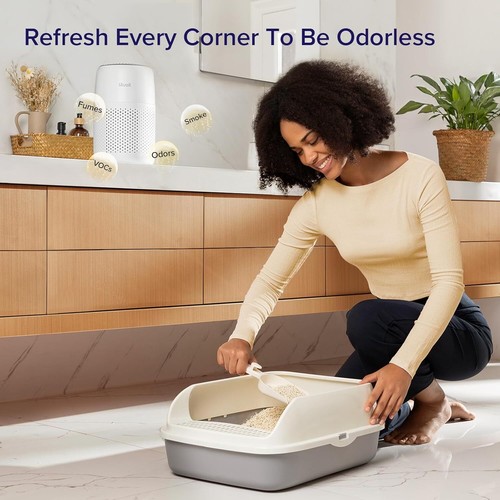 LEVOIT Air Purifiers for Bedroom Home, 3-In-1 Filter Cleaner with Fragrance Spon - Picture 4 of 11