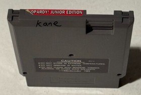 Nintendo Entertainment System (NES) Jeopardy! Junior Edition - Cartridge Only