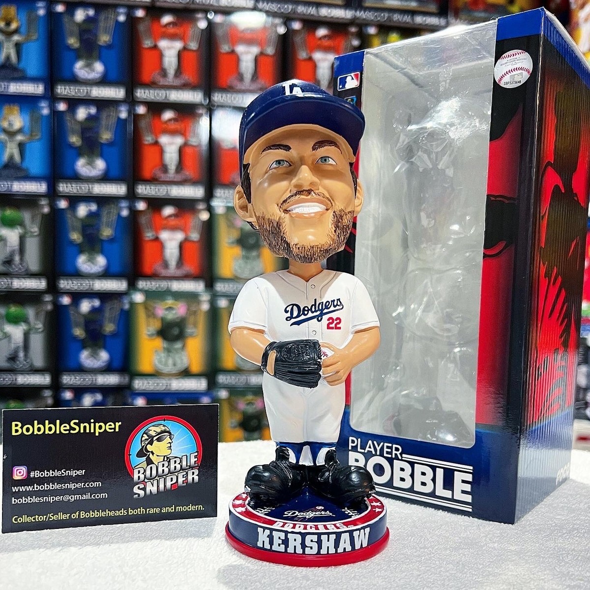Clayton Kershaw ボブルヘッドフィギュア Clayton Kershaw Los Angeles Dodgers Legendary Number 22
