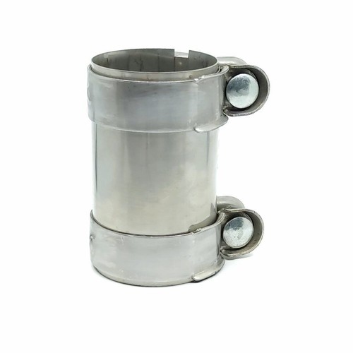 Doppelschelle Edelstahl Auspuffschelle Rohrverbinder Ø45 48 50 55 60 65 70 76 mm - Bild 4 von 4
