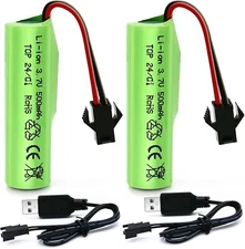 Lithium Battery Rc Car Toy 3.7V 500mah Li-ion Batteries Rechargeable Double Side